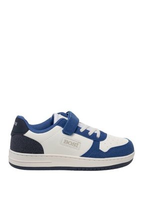 Tenis Para Niño Nimri Blanco Y Azul Bosi