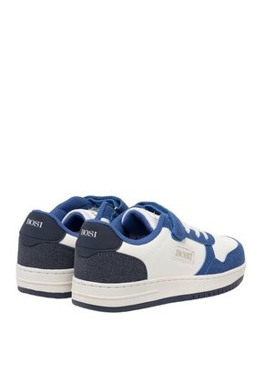 Tenis Para Niño Nimri Blanco Y Azul Bosi