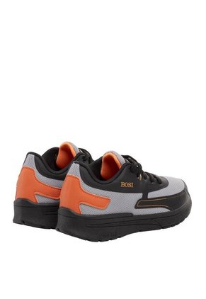 Tenis Para Niño Neben Gris Y Negro Bosi