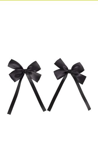 Pinzas Para Niña Fey Negro Bosi Bambino