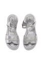 Sandalias Para Niña Spears Plata Bosi de Bambino