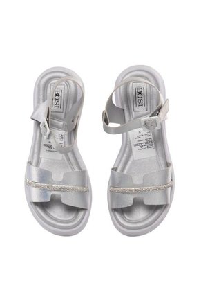 Sandalias Para Niña Spears Plata Bosi