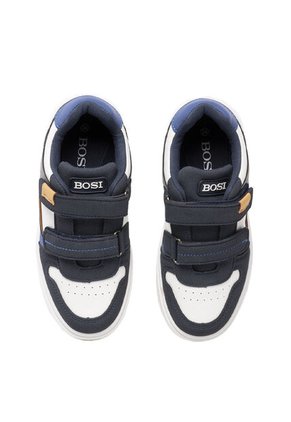 Tenis Para Niño Ibai Azul Y Blanco Bosi