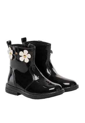 Botas Para Niña Flora Negro Bosi