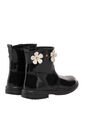 Botas Para Niña Flora Negro Bosi de Bambino