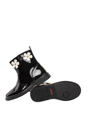 Botas Para Niña Flora Negro Bosi