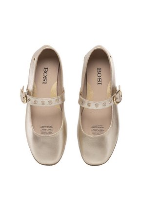 Baletas Para Niña Diara Dorado Bosi