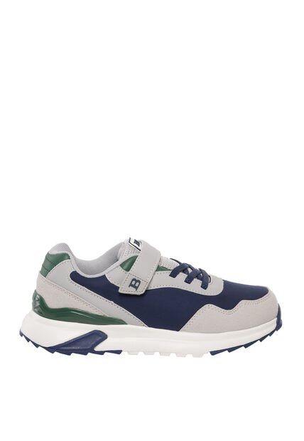 Tenis Para Niño Dir Blanco Y Gris Bosi