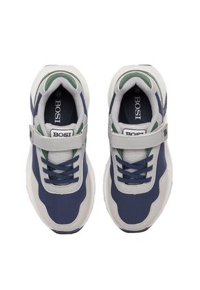 Tenis Para Niño Dir Blanco Y Gris Bosi