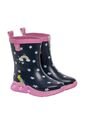 Botas Para Niña Lanara Azul Bosi de Bambino