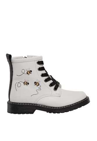 Botas Para Niña Abeille Blanco Bosi Bambino