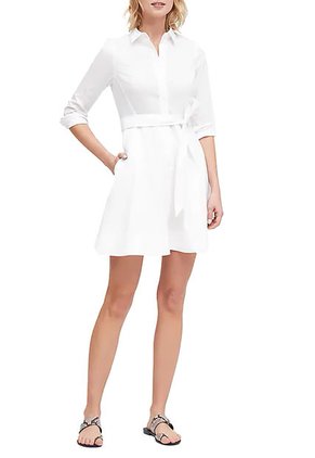 Vestido Blanco Banana Republic	