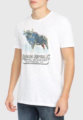 Camiseta Blanco Banana Republic