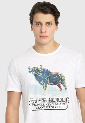 Camiseta Blanco Banana Republic