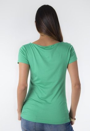 Camiseta Banan Republic Verde Claro