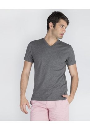 Camiseta Banana Republic Gris Oscuro