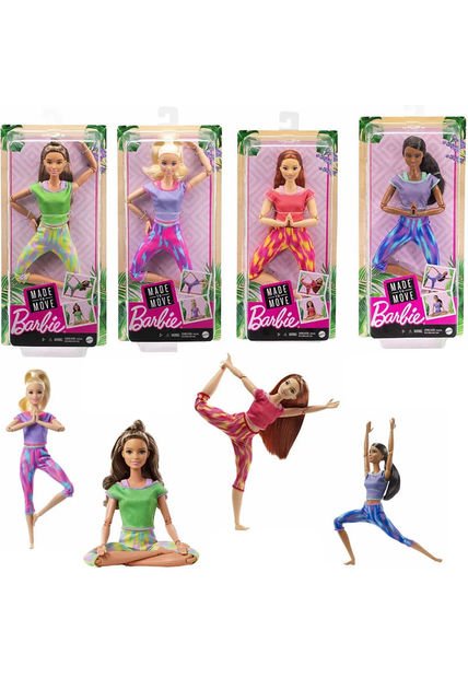 Barbie Movimiento De Yoga