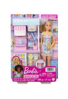 Barbie Careers Set Heladería Con Muñeca