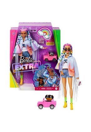 Barbie Fashionista, Extra Trenzas Arcoiris