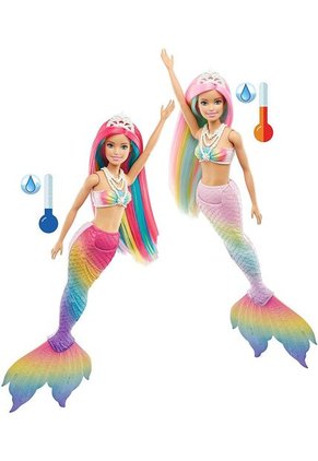 Barbie Dreamtopia Sirena Arcoíris Mágico
