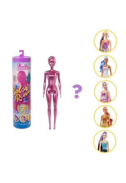 Barbie Fashionista Color Reveal Brillante