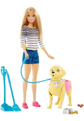 BARBIE PASEO DE PERRITO