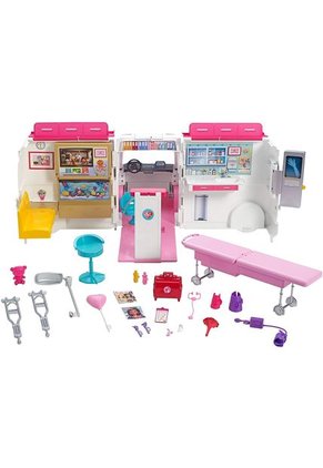 BARBIE HOSPITAL MÓVIL CARRO AMBULANCIA