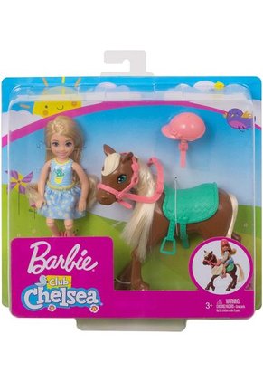 BARBIE CHELSEA MUÑECA Y PONI