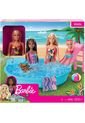 BARBIE PISCINA GLAM CON MUÑECA de Barbie