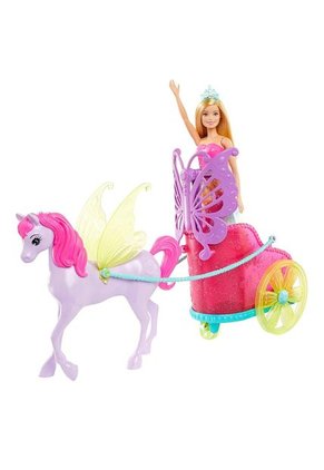BARBIE PRINCESA CON CARRUAJE