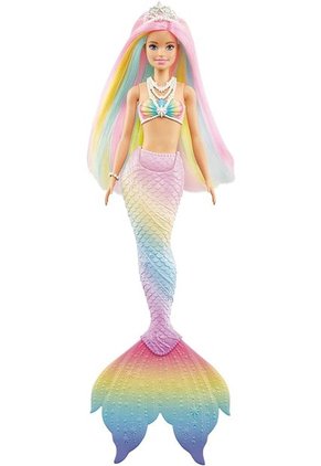 Barbie Dreamtopia Sirena Arcoíris Mágico