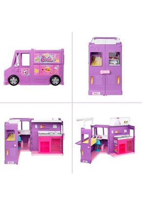 CAMION DE COMIDA FOOD TRUCK DE BARBIE