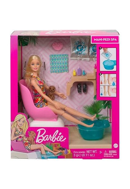 Estudio de uñas juguete Barbie