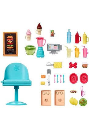 CAMION DE COMIDA FOOD TRUCK DE BARBIE