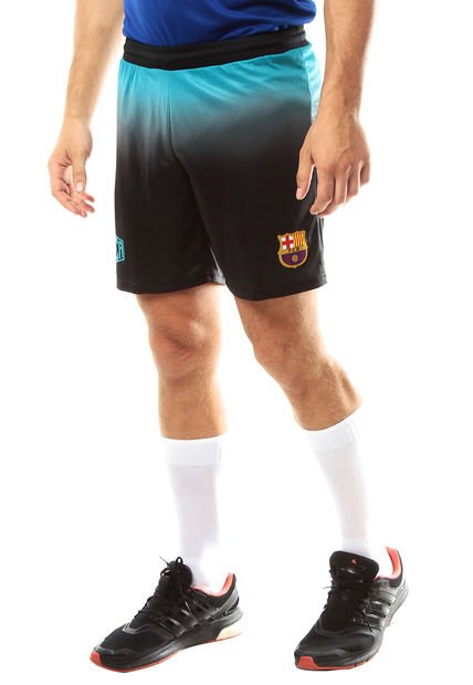 Pantaloneta Negra-Verde BARCELONA Fútbol Club Barcelona