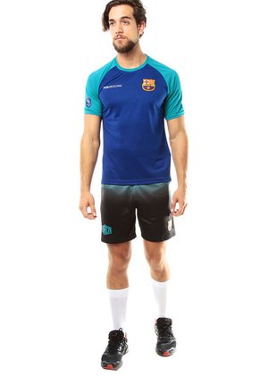 Pantaloneta Negra-Verde BARCELONA Fútbol Club Barcelona