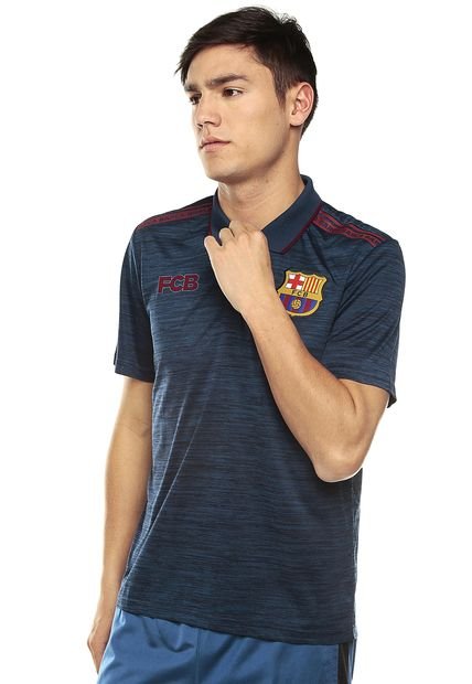 Camiseta Polo Azul-Rojo BARCELONA