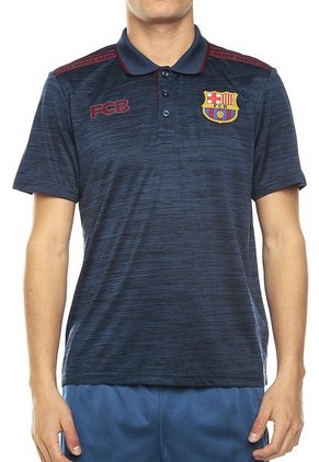Camiseta Polo Azul-Rojo BARCELONA