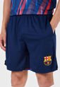 Pantaloneta Azul-Vinotinto FC Barcelona de BARCELONA