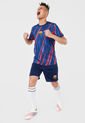 Pantaloneta Azul-Vinotinto FC Barcelona de BARCELONA