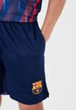 Pantaloneta Azul-Vinotinto FC Barcelona de BARCELONA