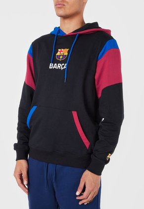 Hoodie Negro-Azul-Rojo FC Barcelona
