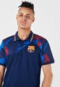 Camiseta Polo Azul-Rojo-Beige FC Barcelona de BARCELONA
