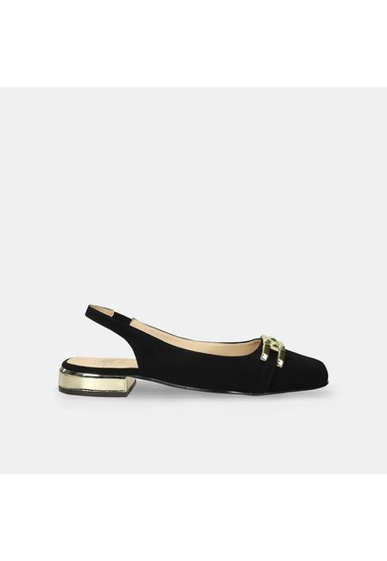 Baletas Para Mujer Bata Negro Jirou