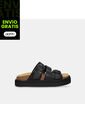 Sandalias Para Mujer Bata Negro Jazzy de Bata