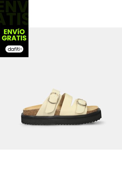 Sandalias Para Mujer Bata Negro Jazzy