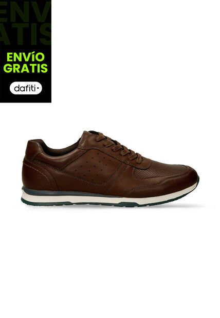 Tenis Para Hombre Bata Chocolate Jack Cor