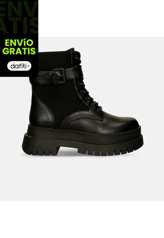 Botines Para Mujer Bata Negro Jim Snork Bata