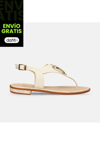 Sandalias Para Mujer Bata Champaña Jenifer Bata