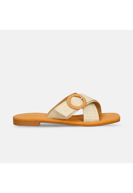Sandalias Para Mujer Bata Beige Julietica